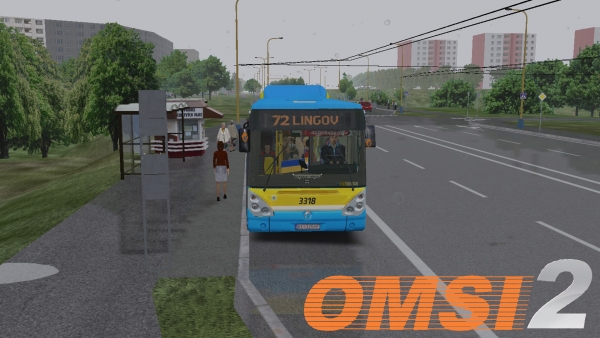 OMSI 2 Irisbus Citelis 18M CNG DP Košice #3318