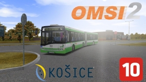 OMSI 2 KOŠICE L10 Madridská - OC Optima & Solaris Urbino 18 III DPMK