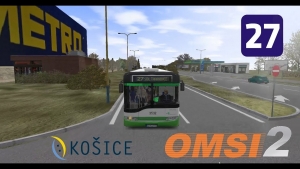 OMSI 2 Košice L27 , Staničné Nám. - Madridská & Solaris Urbino 15 II #3532