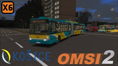 OMSI 2 Irisbus Citelis 18M CNG #3318, Košice fiktívna Lx6